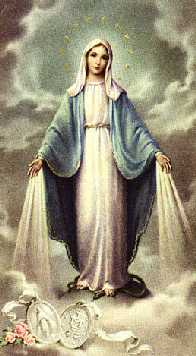 Picture of the Blessed Mother - Miraculous Medal